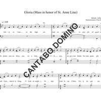 Mass in Honor of St Anne Line (Ostrowski-Kwasniewski)