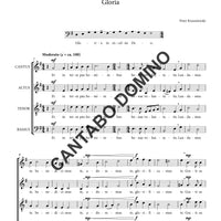 Missa Honorificentia - Gloria