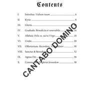 Missa Honorificentia Populi Nostri (complete Ordinary & Marian Propers)