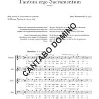 Tantum Ergo (Nine Settings)