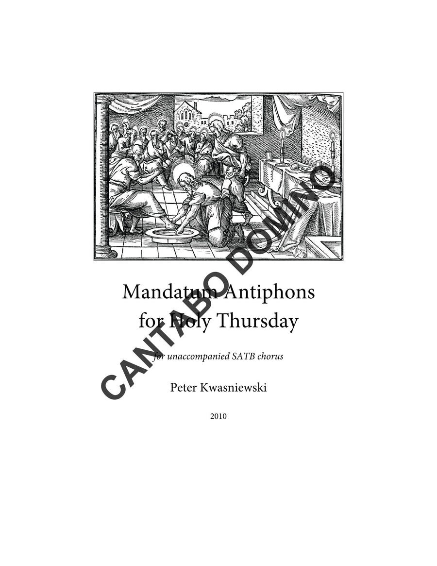 Mandatum Antiphons (Complete Set)